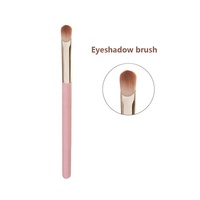Pinceau professionnel rose nude pour fond de teint, correcteur, illuminateur et fard à paupières – Le best-seller des cosmétiques