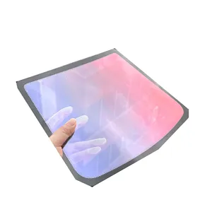 Película de ventana camaleón VLT80 % para decoración de parabrisas de tinte que cambia de color de coche con buena contracción roja y púrpura