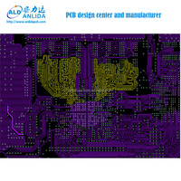 Conception de mise en page de carte électronique personnalisée DDR3 Signal Pcb