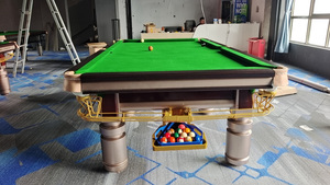 Trung Quốc Snooker cổ điển Billiards tableoffering tiêu chuẩn chân tròn Billiards bảng 9 feet - Product Image 3