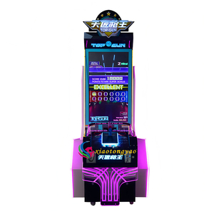Máquina de Videojuegos Arcade de Carreras Top Gun, Operada con Monedas, de Construcción Metálica, para Centros de Entretenimiento, Modelo Profesional, Novedad - Product Image 3