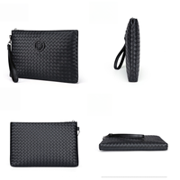 Sacs de luxe en cuir PU imperméables pour hommes, grande capacité, tendance, avec fermeture éclair, pour affaires et vente en gros