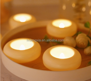 Waterproof Flameless Floating LED Electronic Candle Light Romantic <strong>Wedding</strong> <strong>Decorations</strong> Swimming <strong>Pool</strong> Light Tealight - Product Image 1