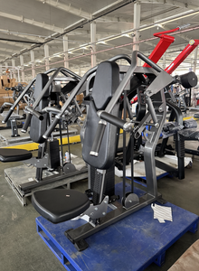 เครื่องฝึกกล้ามเนื้อหน้าอกแบบเอียง รุ่น Commercial Strength Trainer Incline Chest Press โครงเหล็ก Q235 ระบบ Pin Loaded Belt Driven/Driving อุปกรณ์ออกกำลังกายหนักสำหรับยิม OEM - Product Image 3