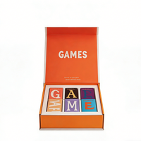 Cartes à Jouer Personnalisées pour Usage Familial avec Boîte Étanche en PVC Impression de Logo Personnalisé de Haute Qualité 54 Pages Pleine Couleur