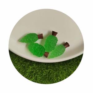 Miniature d'arbre vert 3D, décoration d'intérieur, paysage de mousse, ornements lumineux en pot, jardin miniature, jardin féerique - Product Image 5