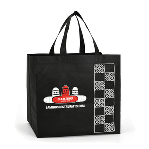 Borsa per la spesa personalizzata personalizzata borsa per il trasporto riutilizzabile in tessuto Non tessuto riutilizzabile - Product Image 2