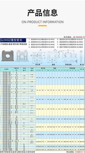 Serie pesada DIN 3015 Abrazadera de tubo de aluminio hidráulica Abrazadera de tubo de 45mm a 63mm - Product Image 3