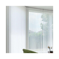 Cortina vertical tipo cebra, persiana veneciana vertical, cortina translúcida Illusion Blind, cortinas de lujo controladas por aplicación, cortinas de lujo