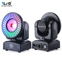 Éclairage de scène VLTG, stroboscope SMD 60w RGBW, tête mobile à faisceau LED DMX, DJ Luces, rotation, barre LED