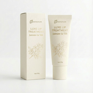 Baume à lèvres <span class=keywords><strong>bio</strong></span> fermenté en marque privée, vente en gros, huile de rose musquée biologique, masque de nuit pour les lèvres au <span class=keywords><strong>jasmin</strong></span>, réparation des lèvres sèches et gercées, soin des lèvres - Product Image 1