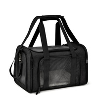 Grand sac à dos d'extérieur de luxe pour chien et chat Sac fourre-tout de voyage de qualité supérieure avec confort et commodité pour les voyages en voiture