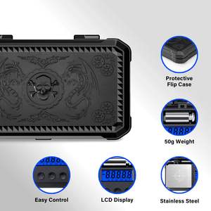 휴대용 미니 디지털 포켓 저울 200gX 0.01g 정확도 철강 건설 전자 저울 골드 다이아몬드 보석 ODM - Product Image 5
