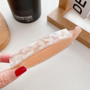 ODBO Acétate Cellulose Grande pince à <span class=keywords><strong>cheveux</strong></span> pour femmes et filles Pinces à <span class=keywords><strong>cheveux</strong></span> en forme de banane - Product Image 6