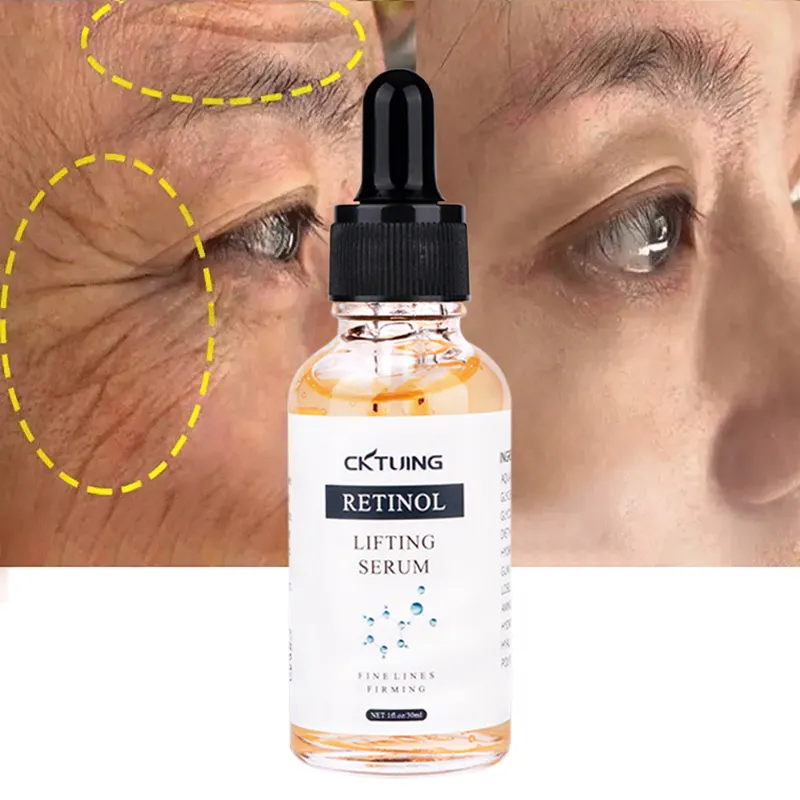 Wholesale Hyaluronic Acid Anti Wrinkle Whitening Anti Aging Retinol Skin Care Face Serum