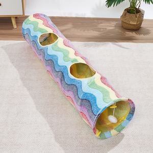 थोक बहु-आकार ऑल-सीज़न बिल्ली खिलौना फोल्डेबल बिल्ली इनडोर के लिए सुरंगों - Product Image 6