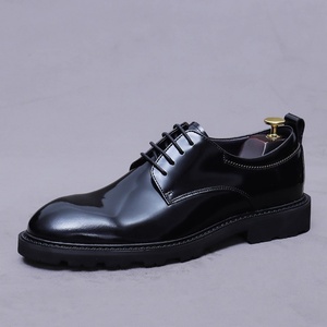 Chaussures Derby en Cuir Véritable ASTON pour Hommes – Style Rétro Coréen et Britannique, Confortables et à Lacets, Idéales pour le Bureau, les Mariages et les Occasions Formelles - Product Image 6
