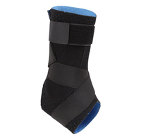 Attelle de cheville unisexe en Spandex et Nylon, vente en gros usine, avec fermeture, soutien sportif et protection complète pour le soulagement de la douleur à la cheville