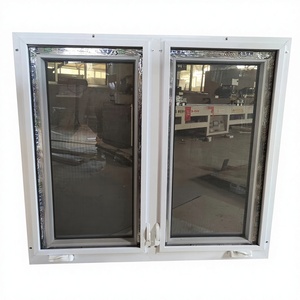 Fenêtre à battant en <span class=keywords><strong>PVC</strong></span> UPVC à <span class=keywords><strong>prix</strong></span> d'usine, durable, en vinyle, <span class=keywords><strong>double</strong></span> <span class=keywords><strong>vitrage</strong></span>, économie d'énergie - Product Image 1