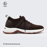 Fabricants de chaussures personnalisées LANCI OEM, chaussures de créateurs pour hommes, chaussures personnalisées avec logo, baskets respirantes en mesh pour hommes