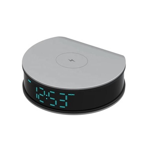 2MP 1080P Full HD đồng hồ báo thức Wifi <span class=keywords><strong>ip</strong></span> <span class=keywords><strong>camera</strong></span> sạc không dây Dock trạm tầm nhìn ban đêm cho Android IOS điện thoại - Product Image 1