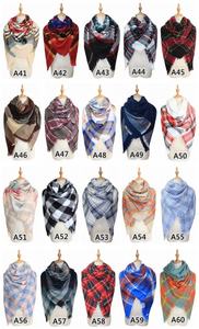 2021 Offre Spéciale 117 couleurs stock carré grand surdimensionné cape d'hiver tartan <span class=keywords><strong>plaid</strong></span> couverture écharpe - Product Image 6