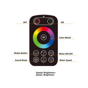 Kit de plafonnier LED Starlight à double port 16W 12V - 300 fibres optiques de 0,75 mm x 3 m avec effets clignotants pour toit de voiture - Product Image 4