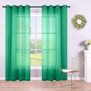Cortinas náuticas semitransparentes <span class=keywords><strong>con</strong></span> ojales para decoración del hogar cortina colgante - Product Image 6
