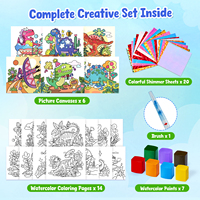 Joycat Jouet Éducatif Peinture Graffiti Livre pour Enfants Portable Couleur Croquis Dessin Livres Enfants Aquarelle Peinture Livre