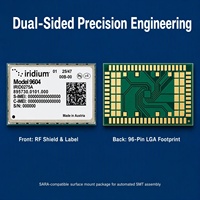Module émetteur-récepteur de données à impulsions courtes, module satellite, émetteur-récepteur IoT, Iridium 9604, 4G, U-Blox M10, GNSS, faible consommation d'énergie