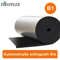 Feuille de mousse de caoutchouc FIRSTFLEX, isolation thermique, rouleau de mousse de caoutchouc, matériau d'isolation insonorisant pour système de tuyauterie