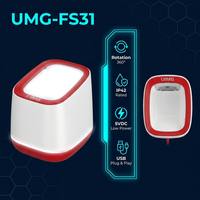 Plataforma de Escaneo de Códigos QR 2D Resistente UIMG FS31 IP42, Lector de Códigos de Barras con Sensor Automático para Pantalla de Teléfono, USB, para Pagos Electrónicos en Supermercados