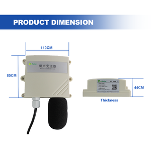 Transmisor de ruido con sensor de ruido fijo de pared, medidor de sonido de alta precisión, 30dB ~ 130dB - Product Image 4
