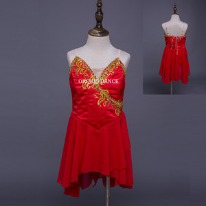 Las <span class=keywords><strong>niñas</strong></span> <span class=keywords><strong>de</strong></span> los niños <span class=keywords><strong>de</strong></span> la etapa rojo Ballet Contemporáneo trajes <span class=keywords><strong>para</strong></span> la venta - Product Image 4