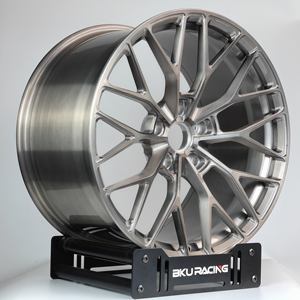 Jantes forgées Bku 5x120.65 pour <span class=keywords><strong>Chevrolet</strong></span> <span class=keywords><strong>Corvette</strong></span> C6 C5 C7 <span class=keywords><strong>C8</strong></span> C4 ZR1 Z06 19 20 21 pouces, jantes en alliage noir, jantes de course - Product Image 6