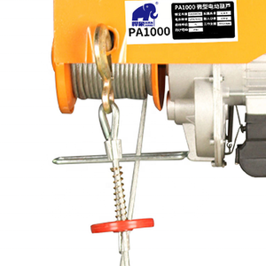 Kustom Pabrik 220V 1000kg portabel tali kawat kerekan <span class=keywords><strong>Motor</strong></span> tembaga murni 600kg 800kg Mini katrol listrik - Product Image 4