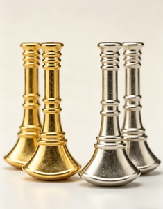 Custom 3D Lieutenant One Vertical Bugle Cross Shape Metal Badge Gold/Nickel Plated Zinc Alloy Lapel Pin for Souvenir & Uniform - Product Image 3