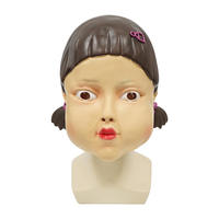 Masque intégral en latex Nicro personnalisable, effrayant, pour déguisement d'Halloween, cosplay, fête, masque d'animal diversifié, masque de cheval extraterrestre
