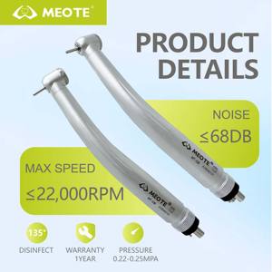 Meite Medische Tandheelkundige Luchtturbine <span class=keywords><strong>3</strong></span> Weg Antizuiging Hoge Snelheid Tandheelkundig Handstuk - Product Image 5