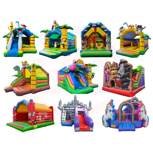 Château gonflable banane et pastèque avec toboggan, centre <span class=keywords><strong>de</strong></span> jeux aquatiques pour enfants sur le thème <span class=keywords><strong>de</strong></span> l'été - Product Image 1