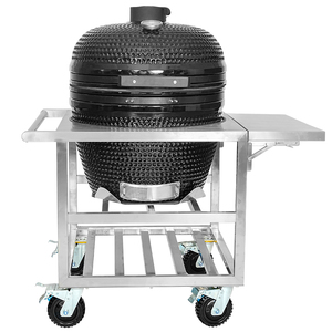<span class=keywords><strong>SEB</strong></span> <span class=keywords><strong>KAMADO</strong></span>/ Grand barbecue <span class=keywords><strong>Kamado</strong></span> de 26 pouces, fumoir à charbon de bois en céramique de qualité supérieure, cuisinière extérieure robuste pour les fêtes, le jardin et la cour - Product Image 1