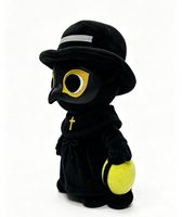 Juguete de Peluche, Figura de Máscara de Pico de Pájaro Vintage, Perfecta para Regalos de Halloween o con Temática Gótica