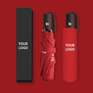 Wholesale Promotional High Quality Cheap Custom logo Compact Automatic Umbrella UV Protection Rainproof 3 Fold Umbrella