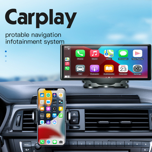 Xách tay không dây 10.26 inch màn hình cảm ứng x2 Tự động sao lưu máy ảnh màn hình Carplay <span class=keywords><strong>Android</strong></span> không thấm nước xem đêm Dash Cam DVR phía trước - Product Image 3