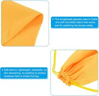 Grande pochette souple pour lunettes de ski, sac de rangement pour lunettes de sport, étui de transport pour lunettes de snowboard, accessoire de voyage