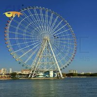 Grande Roue de 108 Mètres de Chine : Équipement de Manèges pour Adultes, Aire de Divertissement Extérieure, Grande Attraction Thématique