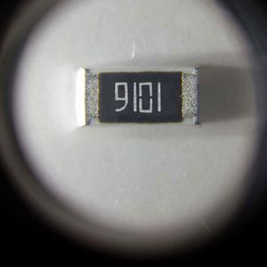 Factory Direct RR2012 0805L9101FT 0805 2012 Resistors Chip Resistors SMD Resistors 9.1Kohm 1% 1/8W Thick Film Resistor - Product Image 1