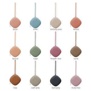 Estuche de Almacenamiento para Chupetes de Silicona de Grado Alimenticio con Cierre de Cremallera y Correa de Transporte, Personalización ODM, Libre de BPA, 0-12 Meses - Product Image 5