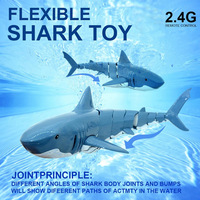 Jouets fournisseurs électrique étanche été eau 2.4G aquatique RC requin jouet télécommande Animal