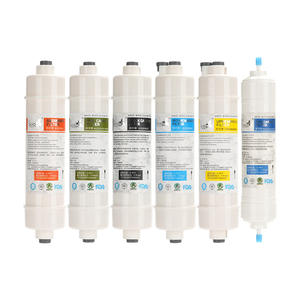 Cartucho de Filtro de Conexión Rápida Estilo Americano de 10 Pulgadas, Algodón PP, Pre-Filtro de Carbón, Post-Filtro de Carbón T33, Repuesto para Purificador de Agua - Product Image 3